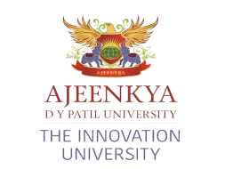 D Y Patil University