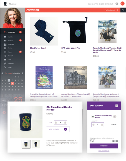 College / School Alumni Website Network - Alumnly
